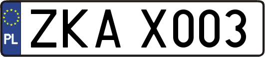 ZKAX003