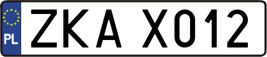 ZKAX012