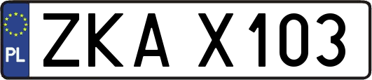 ZKAX103