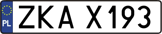 ZKAX193