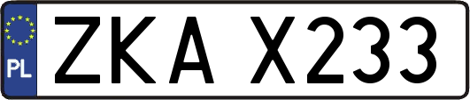 ZKAX233