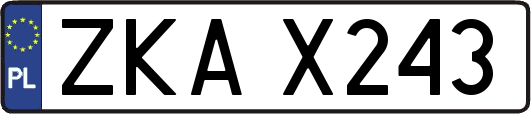 ZKAX243