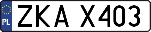 ZKAX403