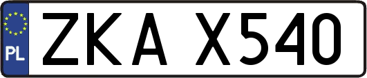 ZKAX540