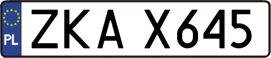 ZKAX645