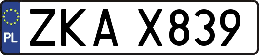 ZKAX839