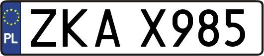 ZKAX985