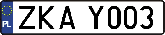 ZKAY003