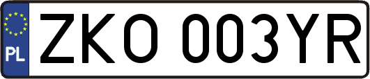 ZKO003YR