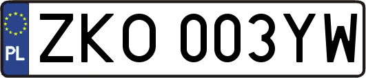 ZKO003YW