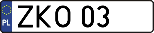 ZKO03