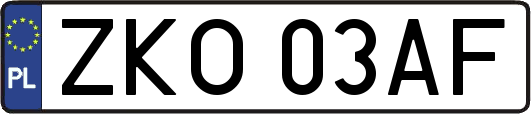 ZKO03AF