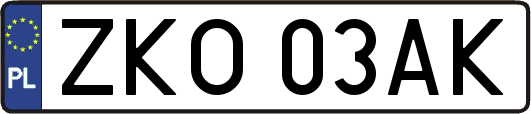 ZKO03AK