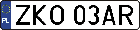 ZKO03AR