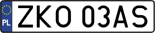 ZKO03AS