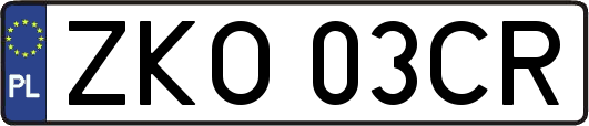 ZKO03CR