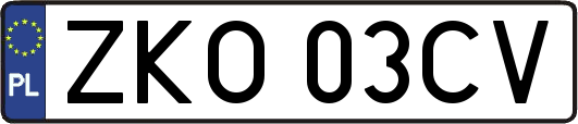 ZKO03CV