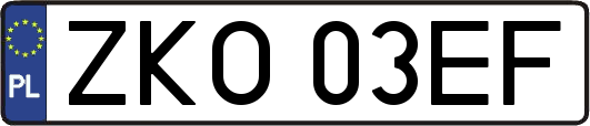 ZKO03EF