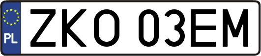 ZKO03EM