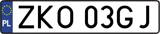ZKO03GJ