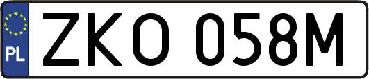 ZKO058M
