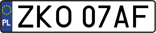 ZKO07AF