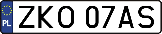 ZKO07AS