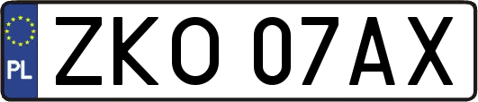 ZKO07AX