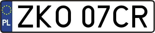 ZKO07CR