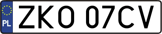 ZKO07CV