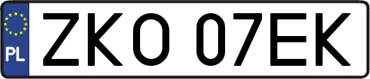 ZKO07EK