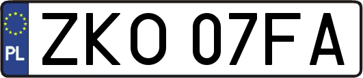 ZKO07FA