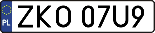 ZKO07U9