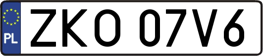 ZKO07V6