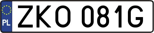 ZKO081G