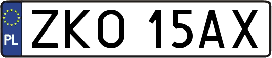ZKO15AX