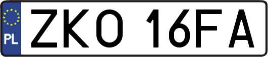 ZKO16FA