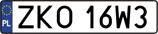 ZKO16W3