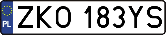 ZKO183YS