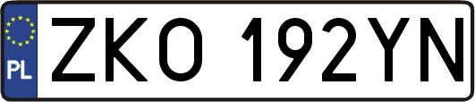 ZKO192YN