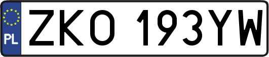 ZKO193YW