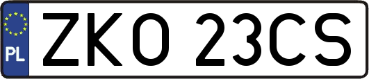 ZKO23CS