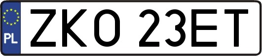 ZKO23ET