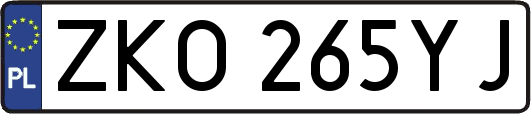 ZKO265YJ