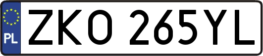 ZKO265YL