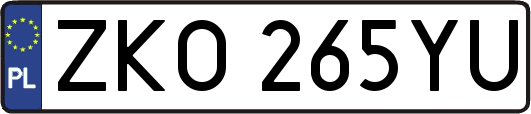 ZKO265YU