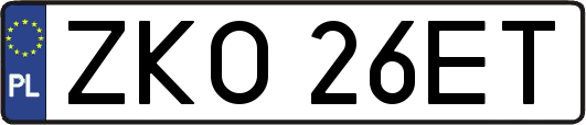 ZKO26ET