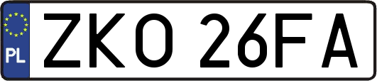 ZKO26FA