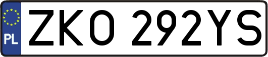 ZKO292YS