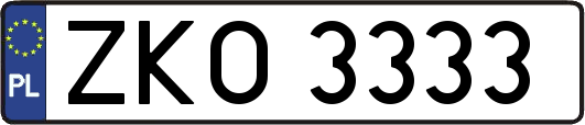 ZKO3333